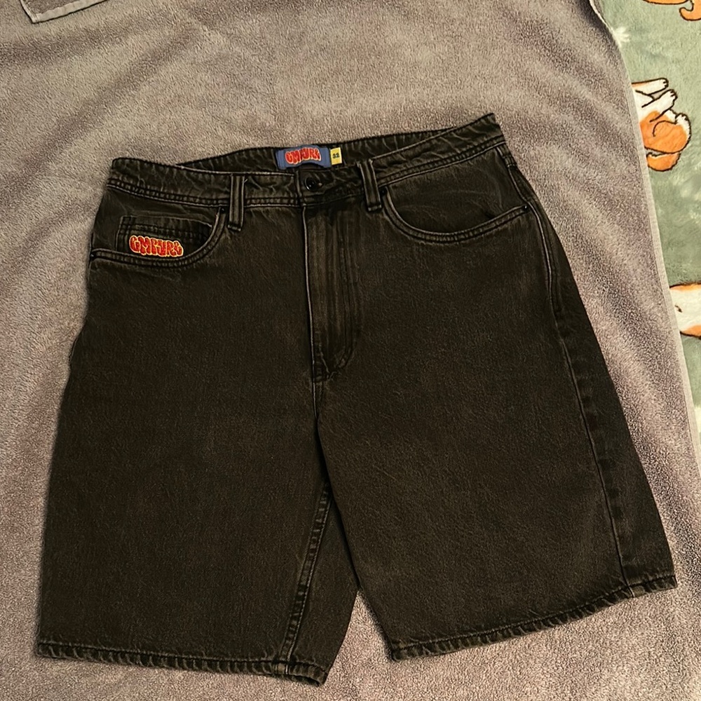 EMPYRE Black Denim Men's Shorts